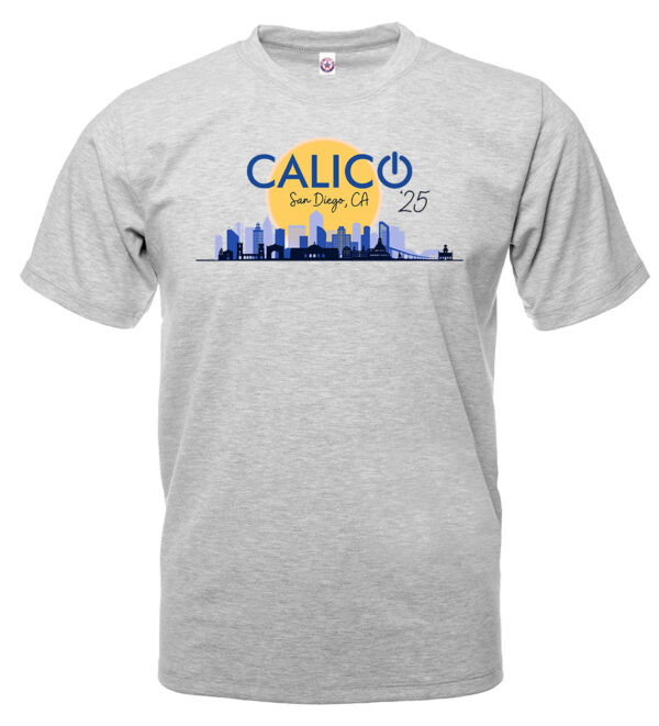 AT 9036 Calico 2025 Grey Adult T-Shirt