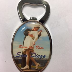 San Diego Save The Kiss Small Bottle Opener BOM-007