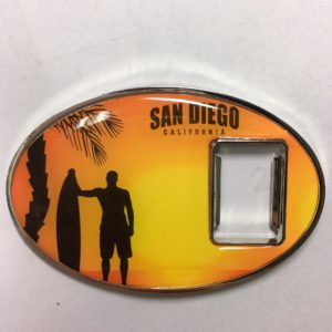 San Diego Surfer Bottle Opener BOM-008
