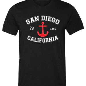 San Diego Anchor California Round Neck