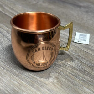 L SHOT G-CESSDC01 SAN DIEGO ENGRAVED COPPER SHOTGLASS