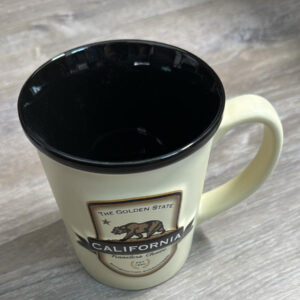 MUG-SEMCAL02 SAN DIEGO CALIFORNIA EMBLEM BEIGE MUG