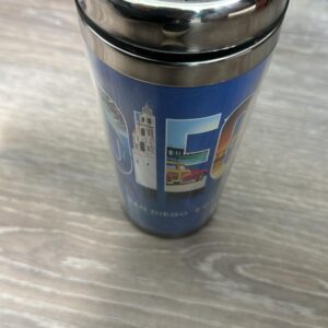 T MUG SD 9265 SD TRAVEL MUG SS/PLAST TEXT IN ICONS