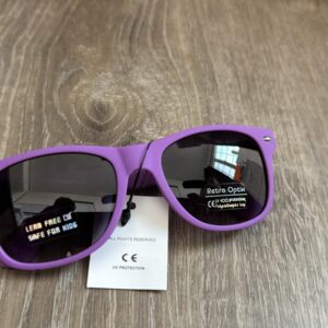 KG-WF01-ST KID LEAD FREE RETRO OPTIX UV P SUN GLASS PURPLE