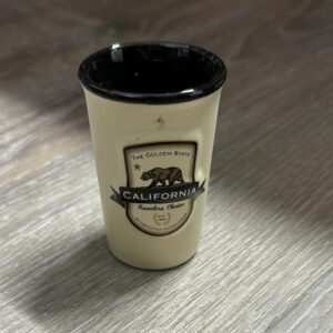 L SHOT G-SESCAL02 CALIFORNIA  EMBLEM SHOTGLASS