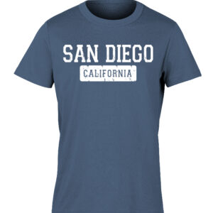 AT 9011 SD,CA  D-1 Heather Navy Adult T- Shirt