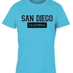 AT 9013 SD,CA  D-1 Sky Blue Adult T- Shirt