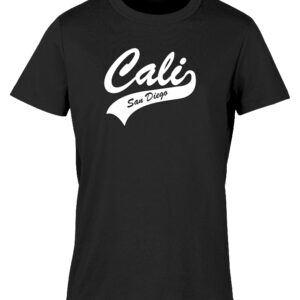 AT 9019 SD,CA CALI Black Adult T- Shirt