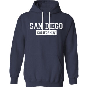 AH 5004 San Diego,CA D-1 Adult Hoodie Navy