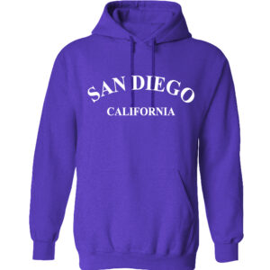 AH 5005 SD,CA D-1 Purple Adult Hoodie