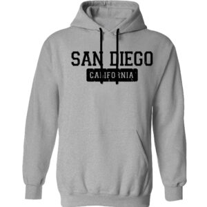 AH 5014 SD,CA D-1 Grey Adult Hoodie