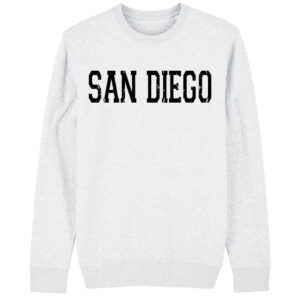 AS 2006 SD,CA D-1 Emb White Adult Sweatshirt