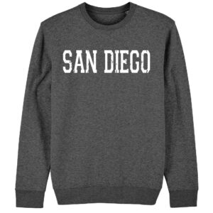 AS 2008 SD,CA D-1 Black Adult Sweatshirt Screen Printing