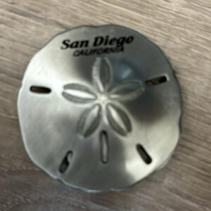 MG 12515  SANDOLLAR ANT/METAL MAGNET MAGNET Silver