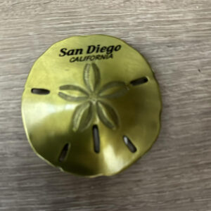 MG 12515  SANDOLLAR ANT/METAL MAGNET MAGNET Gold