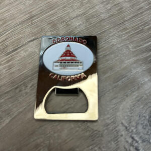 BOM 001 CORONADO CA  BOTTLE OPENER METAL MAGNET