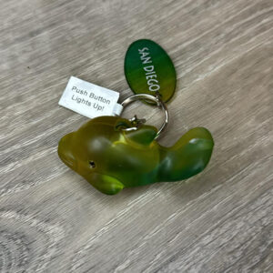KC-2710  SAN DIEGO  DOLPHIN LIGHT UP  KEYCHAIN