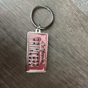 KC-04703959 SAN DIEGO B/O LICENCE PLATE  METAL KEYCHAIN