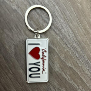 KC-031T4996 SAN DIEGO I LOVE YOU CA METAL KEYCHAIN