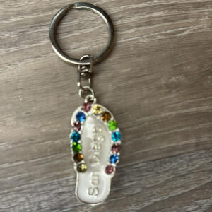 KC-QMK-002 SAN DIEGO BLING  METAL KEYCHAIN Pink