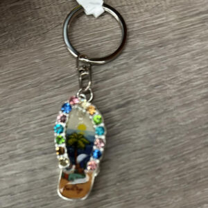 KC-QMK-017 SAN DIEGO BLING WOODY  METAL KEYCHAIN