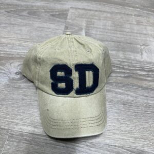 CAP 1301 Letter Patch Cap SD Khaki