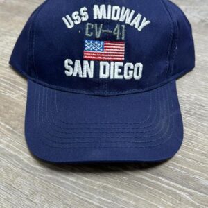 CAP 1313 CA CV-41 San Diego Flag  Cap SD Navy Blue