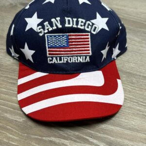 CAP 1314 San Diego Flag California Cap SD USA Flag