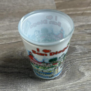 SHOT G-2740 SAN DIEGO WATERCOLOR SHOTGLASS