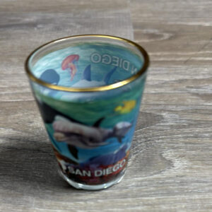 SHOT G-9761 SAN DIEGO SEA ANIMALS SHOTGLASS