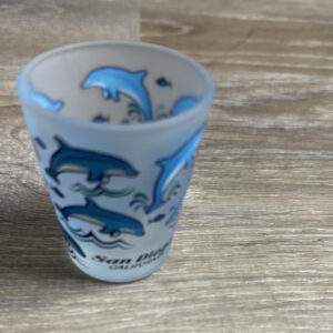 SHOT G-19680 SAN DIEGO DOLPHINS FROST SHOTGLASS