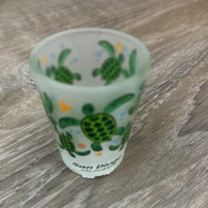SHOT G-19681 SAN DIEGO SEA TURTLE FROST SHOTGLASS