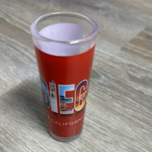 SHOOTER G-9265R SAN DIEGO  ICON IN TEXT RED SHOOTER