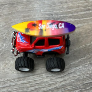 CAR-5588-28 SAN DIEGO MODEL CAR RED