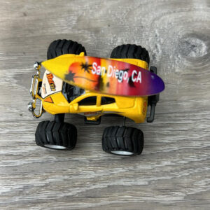 CAR-5588-28 SAN DIEGO MODEL CAR YELLOW