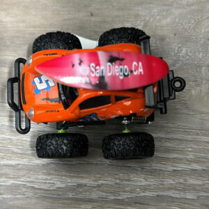 M CAR-6225 SAN DIEGO M  SCALE METAL CAR ORANGE