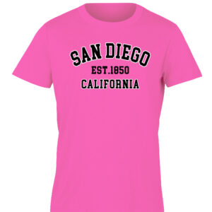TT 8001 SD,CA EST.1850 Toddler Pink T- Shirt