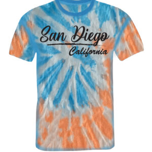YT 7003 SD,CA D-3 Tie-Dye Youth T-Shirt