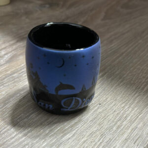 L SHOT G-SCSSDC04 SAN DIEGO NIGHT SKY SHOT SHOTGLASS