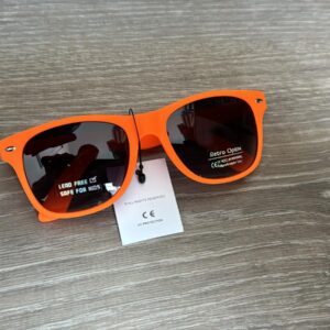 KG-WF01-ST KID LEAD FREE RETRO OPTIX UV P SUN GLASS ORANGE