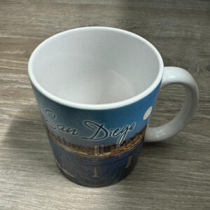 MUG-SD 6042 SD BRIDGE AND SKYLINE AT SUNSET  MUG 11 OZ