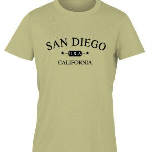 AT 9028 SD,CA USA Green Washable Adult T-Shirt