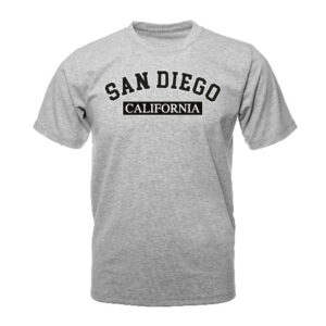 AET 1216 SD,CA D-1 Emb Gray Adult T- Shirt