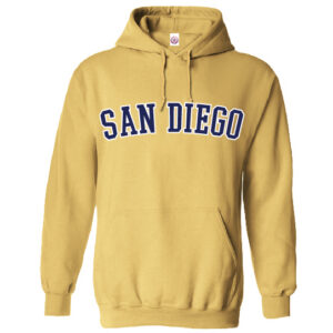 AEH 4013 San Diego Musterd Adult Embroidery Hoodies