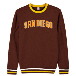 AS 2014 San Diego Embroidery Brown Adult Sweatshirt