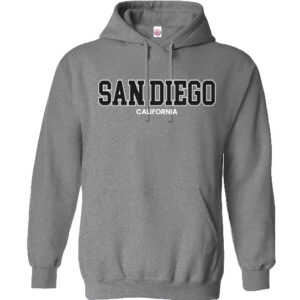 YT 6015 San Diego, California, Charcoal Youth Hoodie