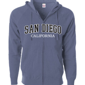 AZ 1013 SD, CA. Steel Gray Emb. Adult Zipper