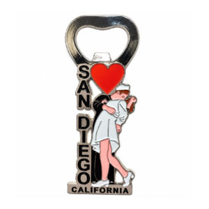 BOM 021 San Diego Unconditional Love Bottle Operner Magnet