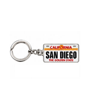 KC 068 San Diego California License Plate Keychain