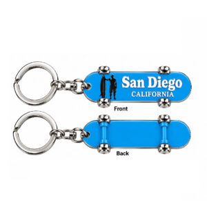 KC 083 San Diego Skateboard Surfer Front & Back